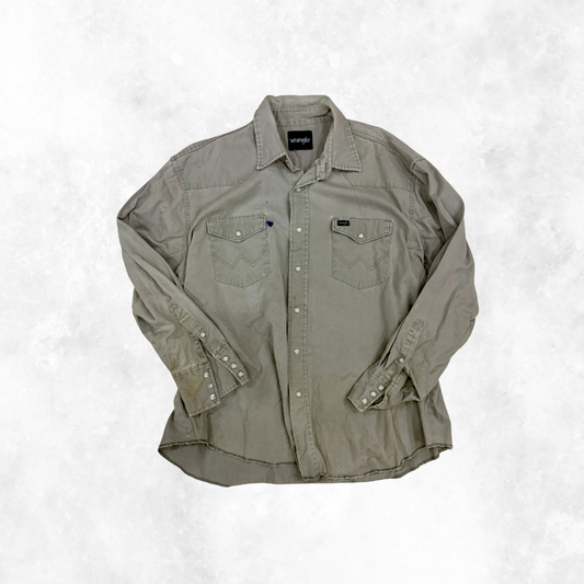 Workwear-Inspired Button-Up Shirt